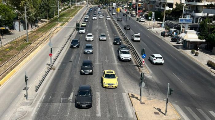 Εργασίες και κυκλοφοριακές ρυθμίσεις σε Ποσειδώνος και Κηφισό 